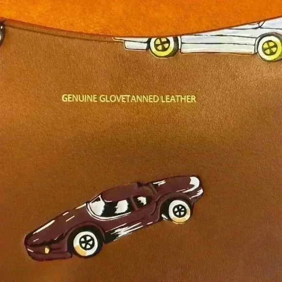 Coach Leather Car Embossed Envelope - Picture 8 of 10